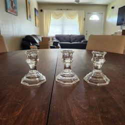 Glass Candlestick Holder - Perfect For Weddings, Home Decor, Or Special Events