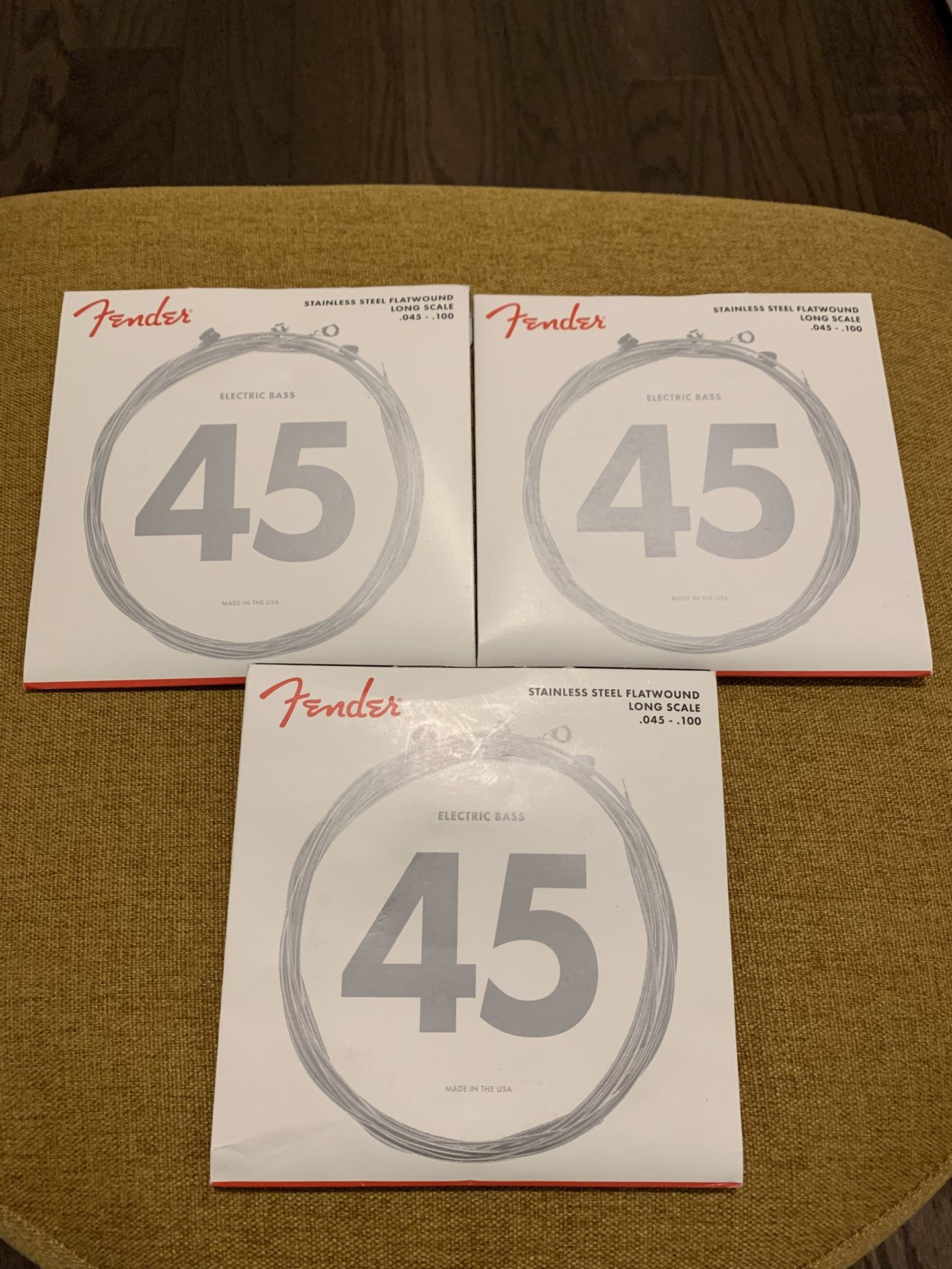 Fender 9050L Stainless Steel Flatwound Bass Strings