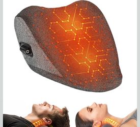 Heated Neck Stretcher for Pain Relief, Neck and Shoulder Relaxer