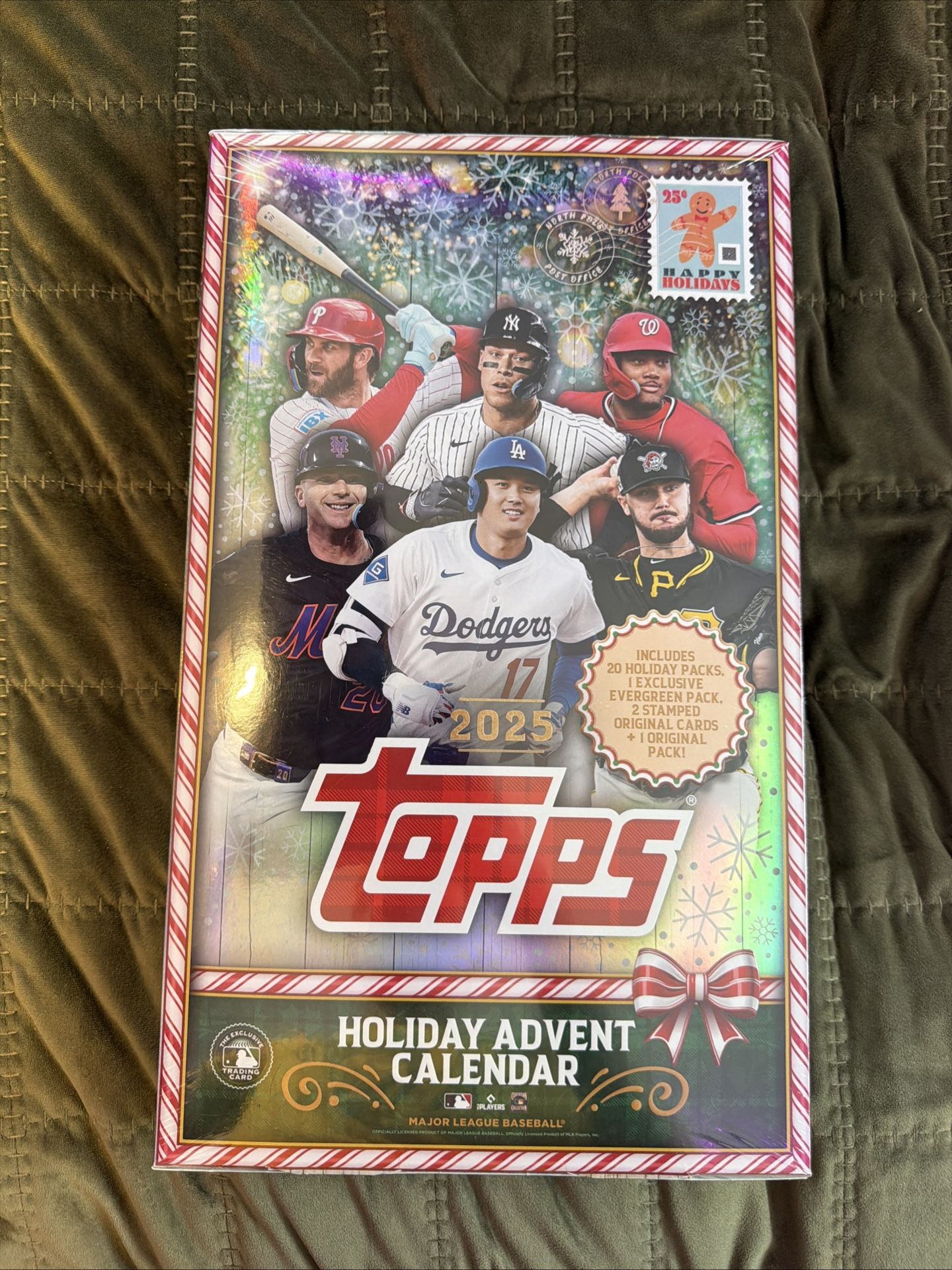 Topps 2025 Holiday Advent Calendar FACTORY SEALED