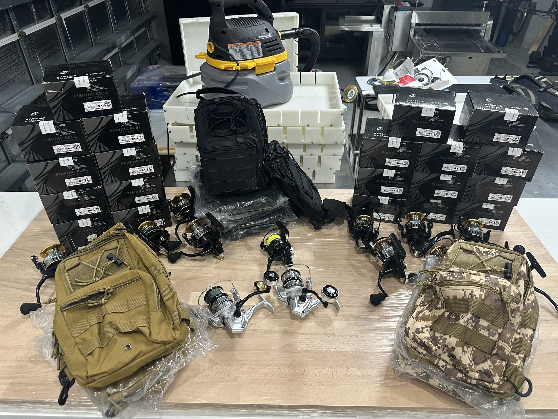 Fishing Reels And Bags