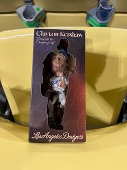 Clayton Kershaw 2026 Final Career Out Los Angeles Dodgers Bobblehead SGA 8/14/26 trade