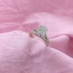 14k DIAMOND WHITE GOLD 