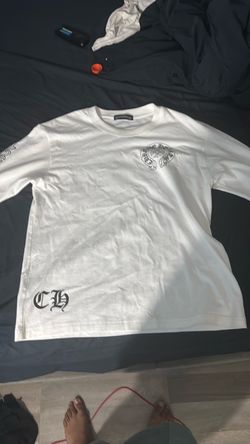 Chrome Hearts White Long Sleeve T-Shirt