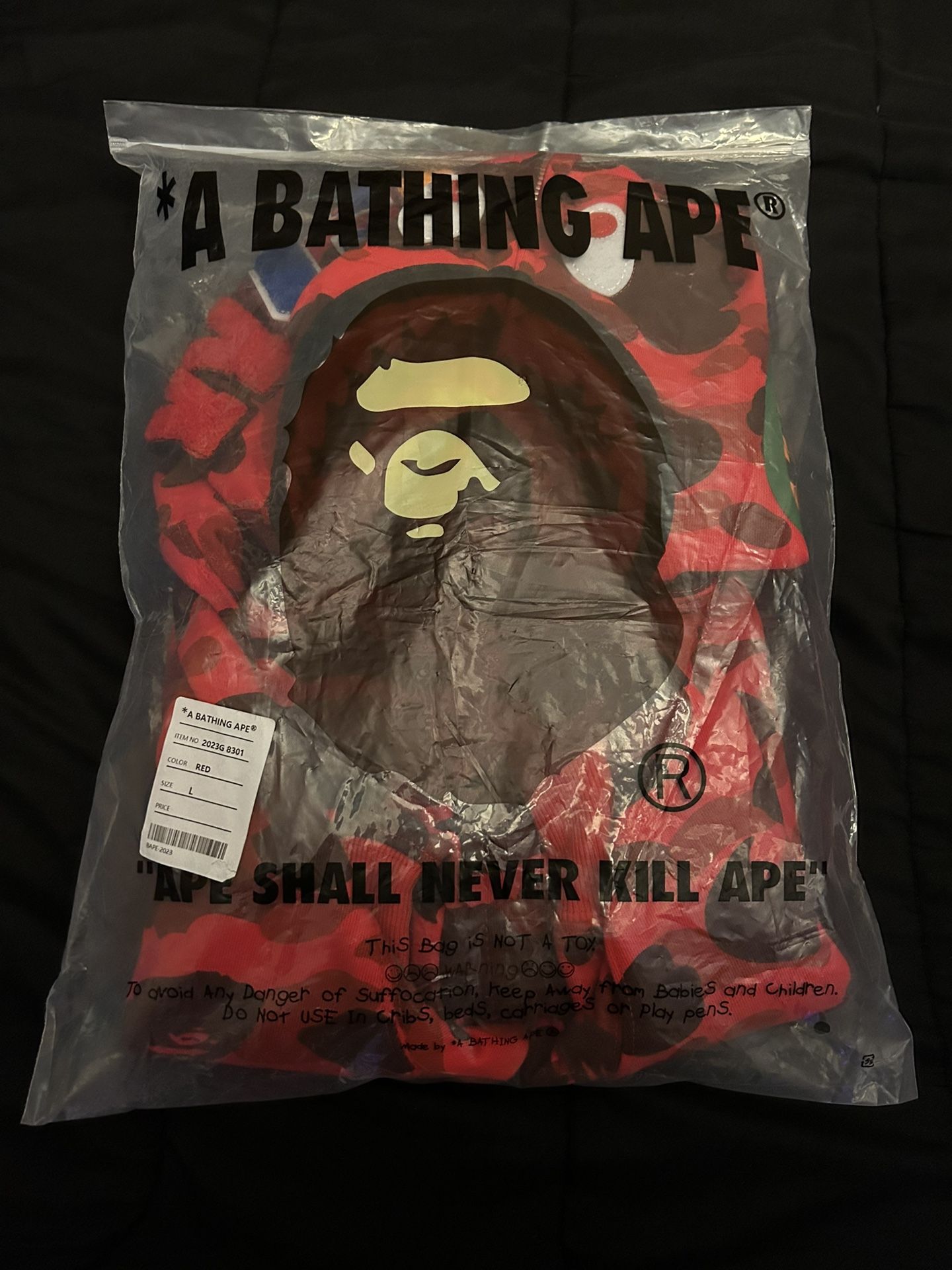 Red Bape Hoodie