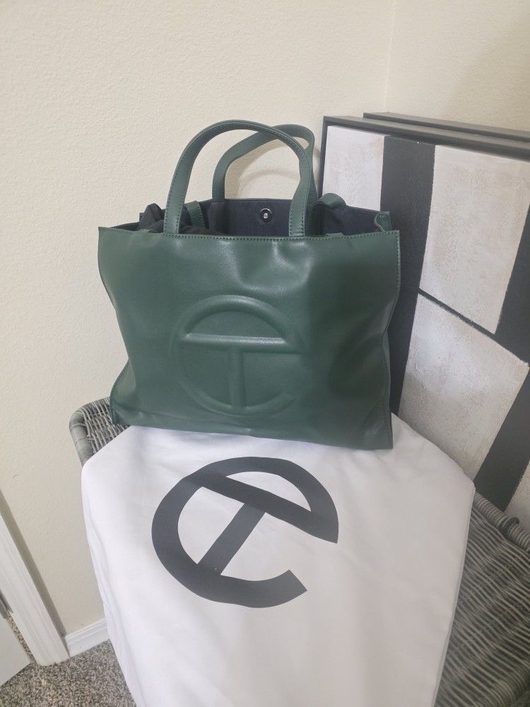 Green Medium Telfar Bag