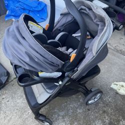 Chicco Stroller And Keyfit 30 Infant Car seat 