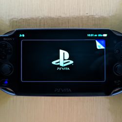 Playstation PS Vita 512GB - Dual SD 256GBx2 - OLED 1100 Black User-Friendly PSP
