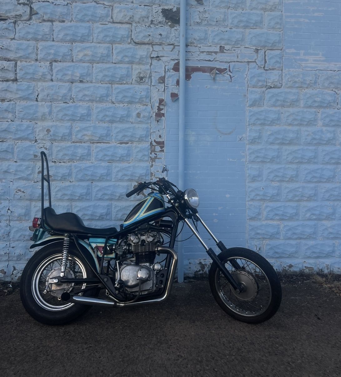1971 honda chopper cb450 vintage motorcycle