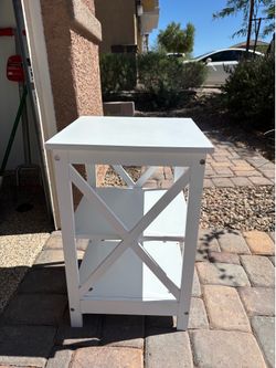White nightstand!
