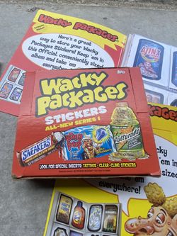 Wacky Packages Stickers