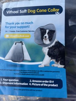 Vithael Soft Dog Cone Collar 