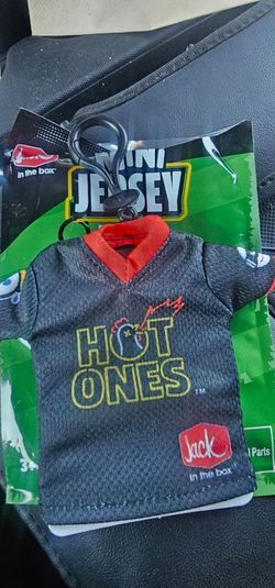 Jack in The box key chain jersey
