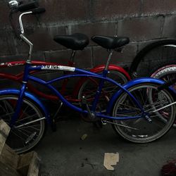 Blue Cruiser Bike