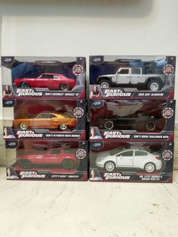 Jada Fast And Furious Die Cast Cars 1/32 Scale