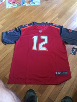 Tom Brady Tampa Bay Buccaneers Men’s Size XL Jersey Stitched Brand New