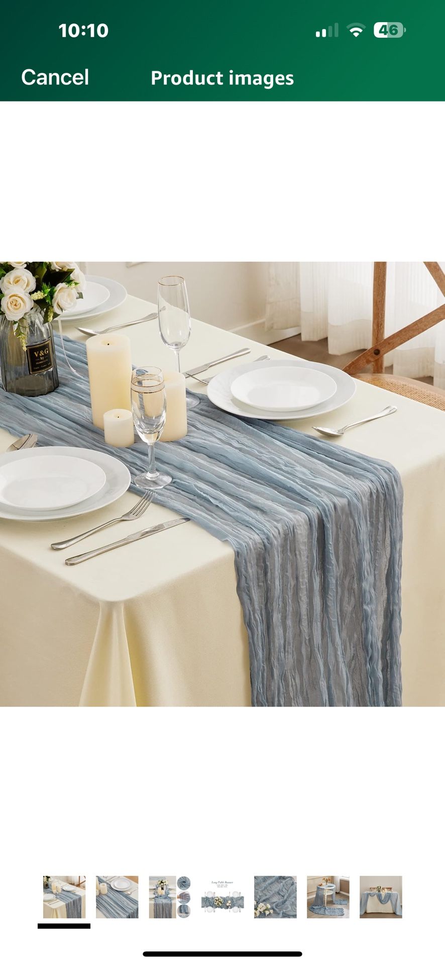 Wedding Table Runners
