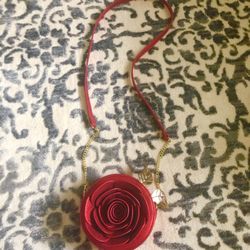 Beauty And The Beast Rose Purse (brand New Worn Once)