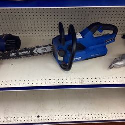 Kobalt Chainsaw (no battery or charger)
