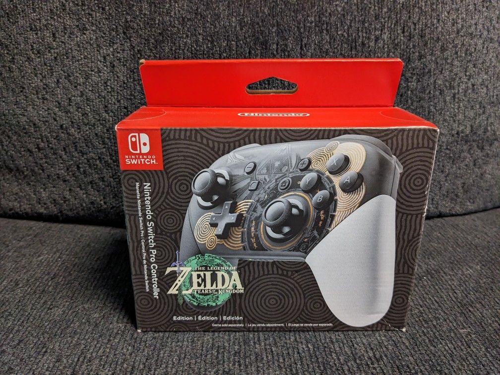 The Legend of Zelda: Tears of the Kingdom - Pro Controller - Brand new, factory sealed!