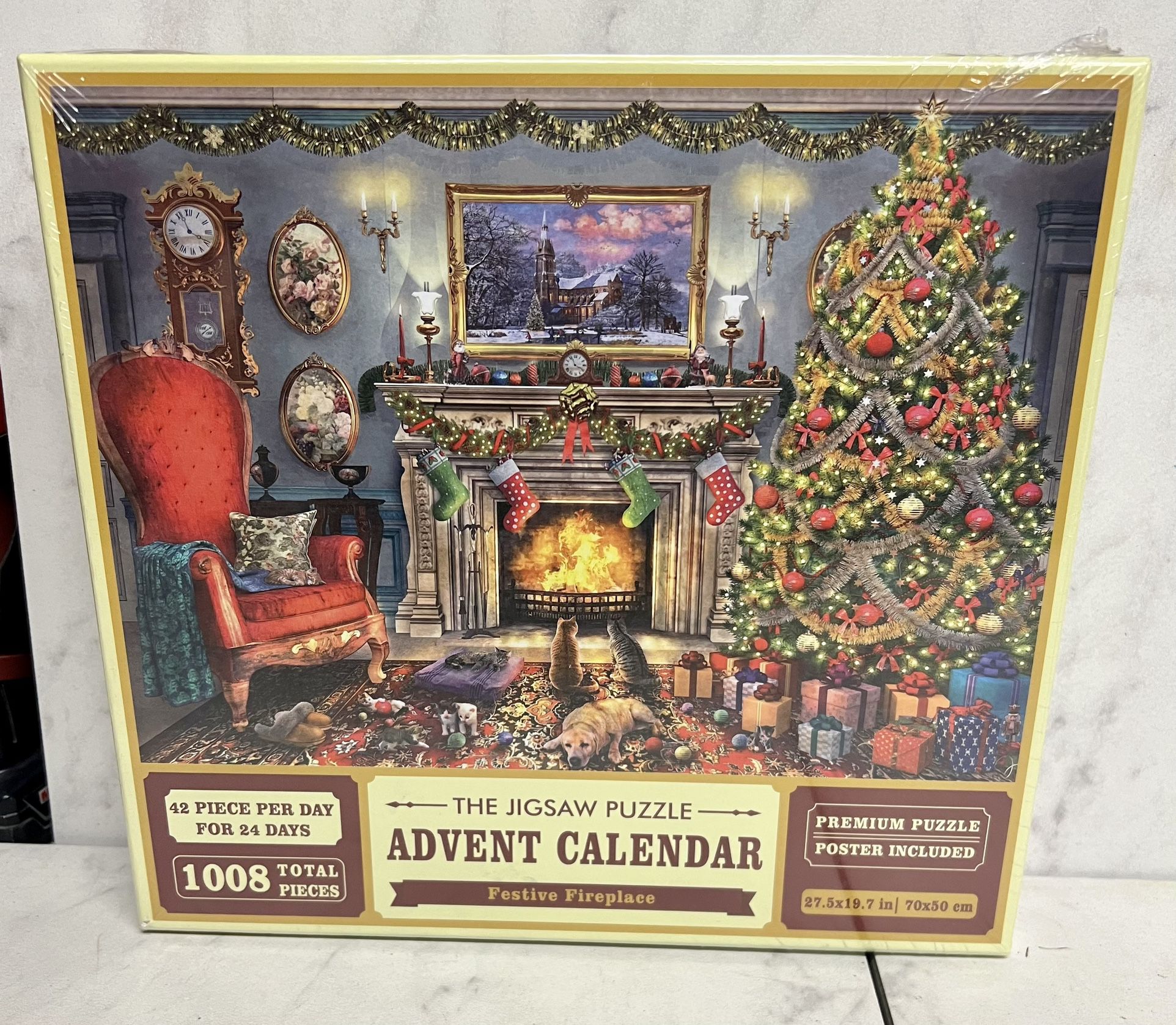 Advent Calendar Jigsaw Puzzle Emporium 24 Parts 1008 Pieces Puzzles Countdown