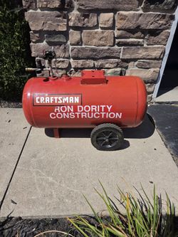 Craftsman DeVilbiss 30-Gallon 5.5 HP Air Compressor (contact info removed)50 - Garage Shop Air System
