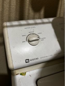 Maytag washer and dryer (1does not work)