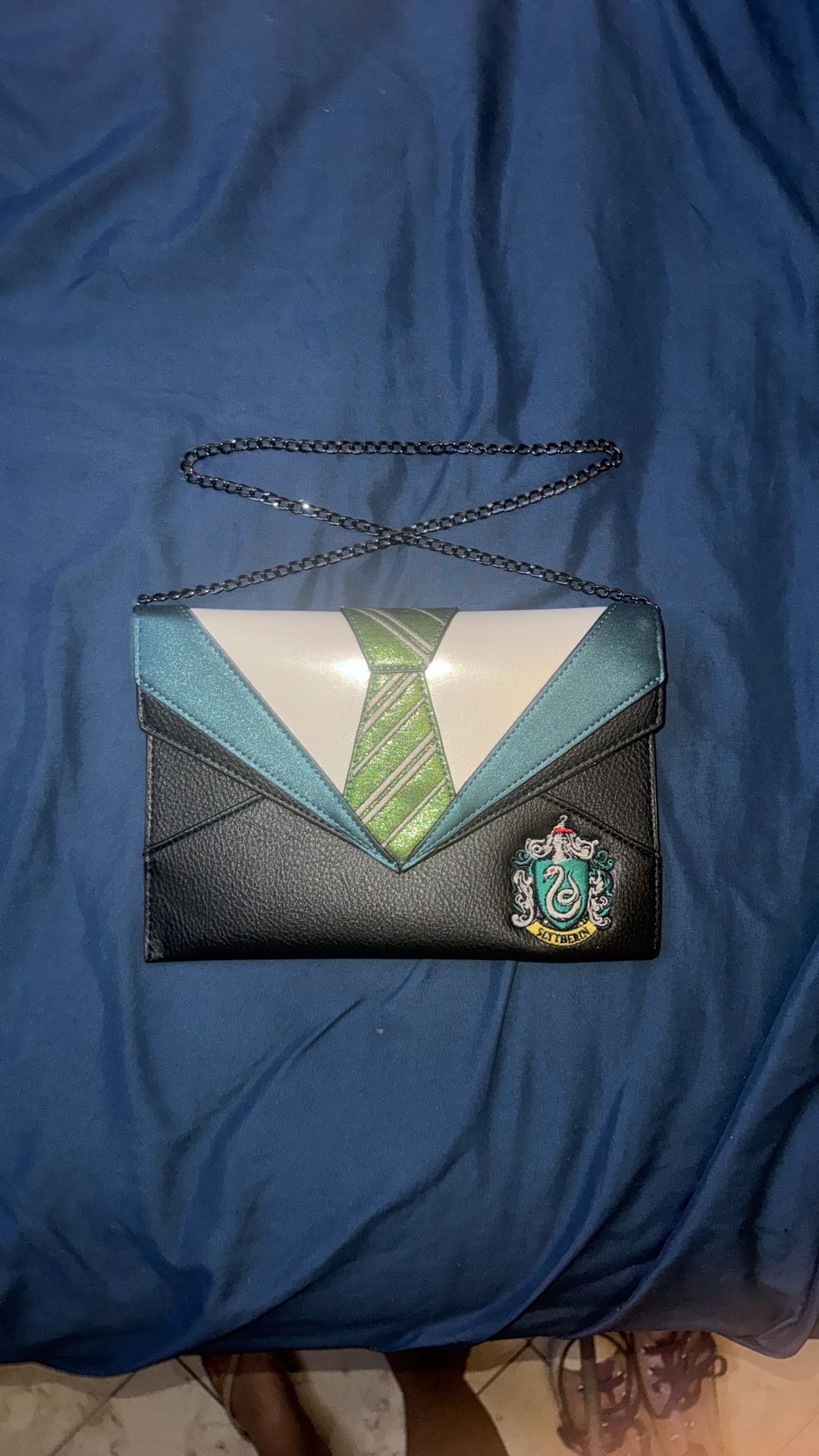 Danielle Nicole x Harry Potter Slytherin Uniform Clutch Purse