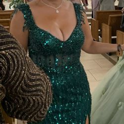 Beautiful Green Long Dress