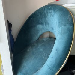 Teal Blue Chair