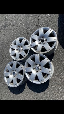 4 — 16x7 5x112 5x4.41 Stock Vw Jetta Passat Golf Mercedes Audi Wheels Rims !!!!!!!