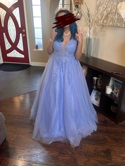 Stunning Periwinkle Gown/Dress