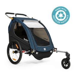 Burley Bike Trailer + Thule Child Bike Seat Bundle