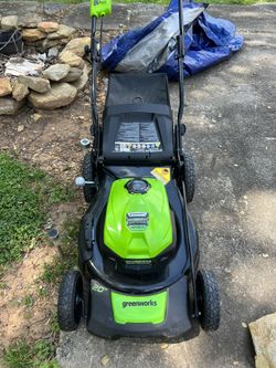 Green works 40v 16 Inch Cordless Walk Behind With 4.0 Battery 