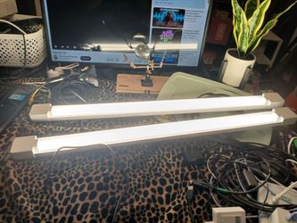 3 ft. 30-Watt 4000K Bright White 1-Light 3000 Lumens White Integrated LED Hanging Shop Light Fixture with Power Cord