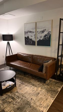 AllModern leather couch