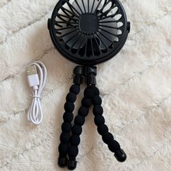 New Stroller Fan – Flexible Tripod – Perfect for Summer
