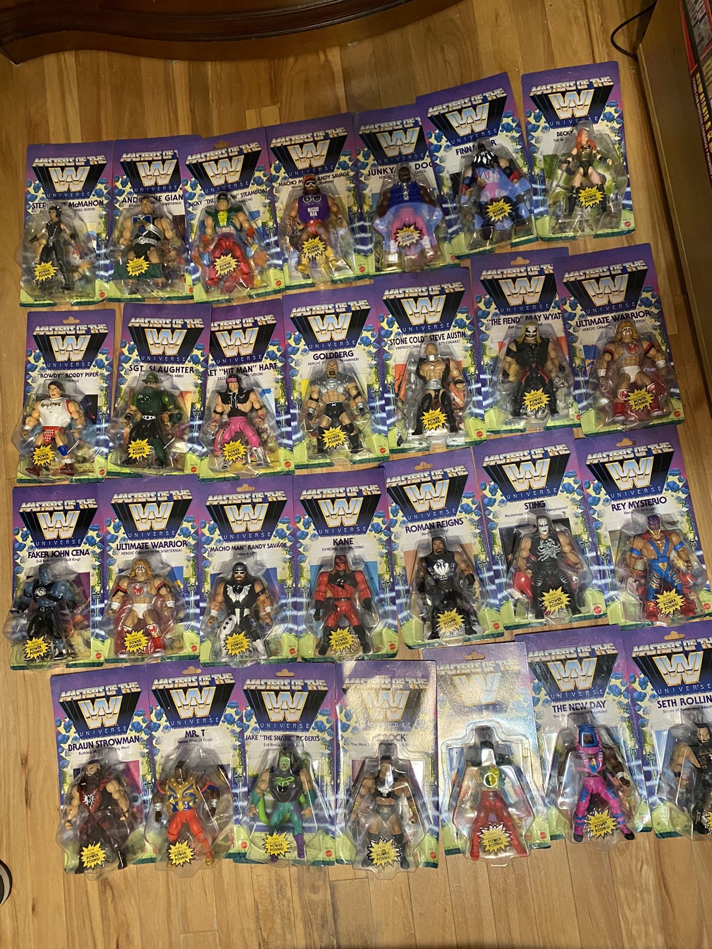 Masters of WWE Universe Lot