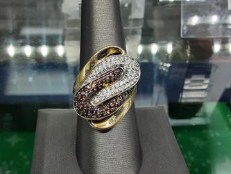 Women's Ring - Yellow Gold 10k (.417) 6.6 grams Size 8