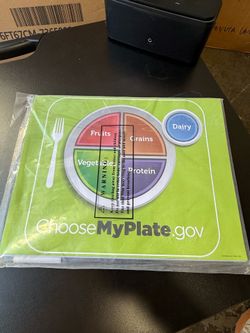 Choose MyPlate Sticker Scenes - 12 Backgrounds and 12 Sticker Sheets - Teacher Educational Supplies for Kids