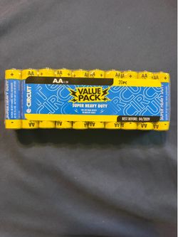 Double AA heavy duty battery pack