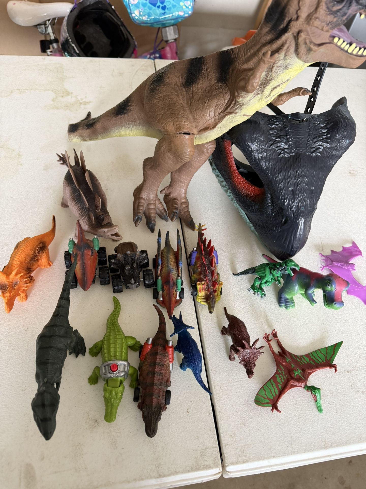 Dinosaur And Car Toys