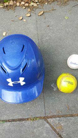 Baseball hat in balls