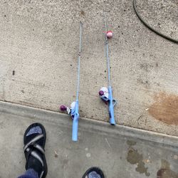 Princess Elsa/anna Fishing Poles