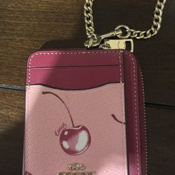 Coach Cherry Wallet