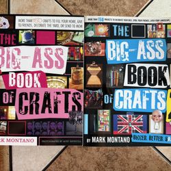 The Big-Ass Book Of Crafts 1 & 2 Set