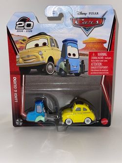 Pixar Diecast Luigi and Guido 2 Pack