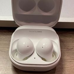 SAMSUNG GALAXY BUDS2 WIRELESS EARBUD HEADPHONES - White