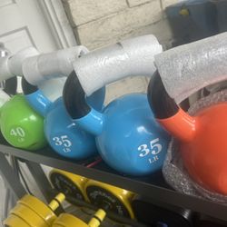 New kettle bells dollar a pound