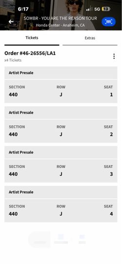 Sombr Concert Tickets